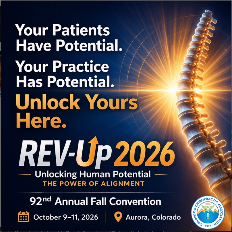 Colorado Chiropractic Association  - REV-Up 2026: Unlocking Human Potential — The Power of Alignment 92nd Annual Convention