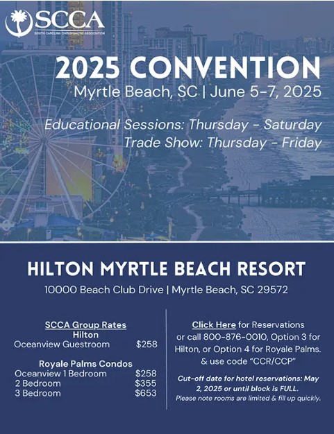 South Carolina Chiropractic Association Annual Convention